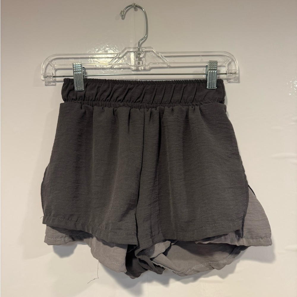 AS Revival Altar’d‎ State dual grey flowy athletic shorts